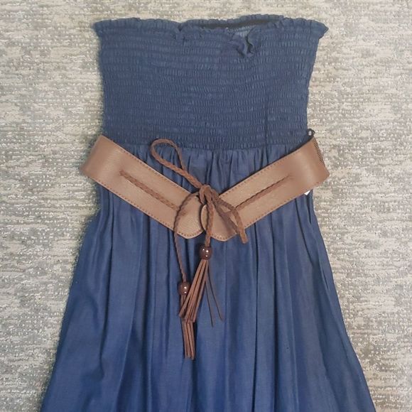 Maurices brand high/ low denim style dress. - Picture 6 of 8